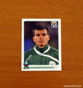 Football Stickers: Eslovenia-249 Aleksandar Radosavljevic-Mundial South Africa 2010 FIFA World Cup-Panini -Nunca Pegado